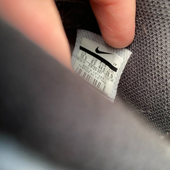 Nike Air Force 1 Mid Black Size 10.5 - Picture 3 of 9